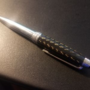 Montblanc Ballpoint pen.  Carbon steel classic.